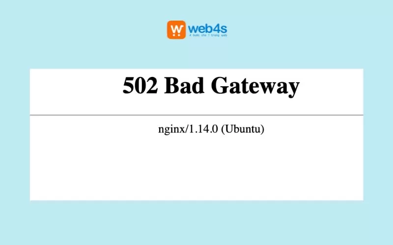 502 bad gateway nginx